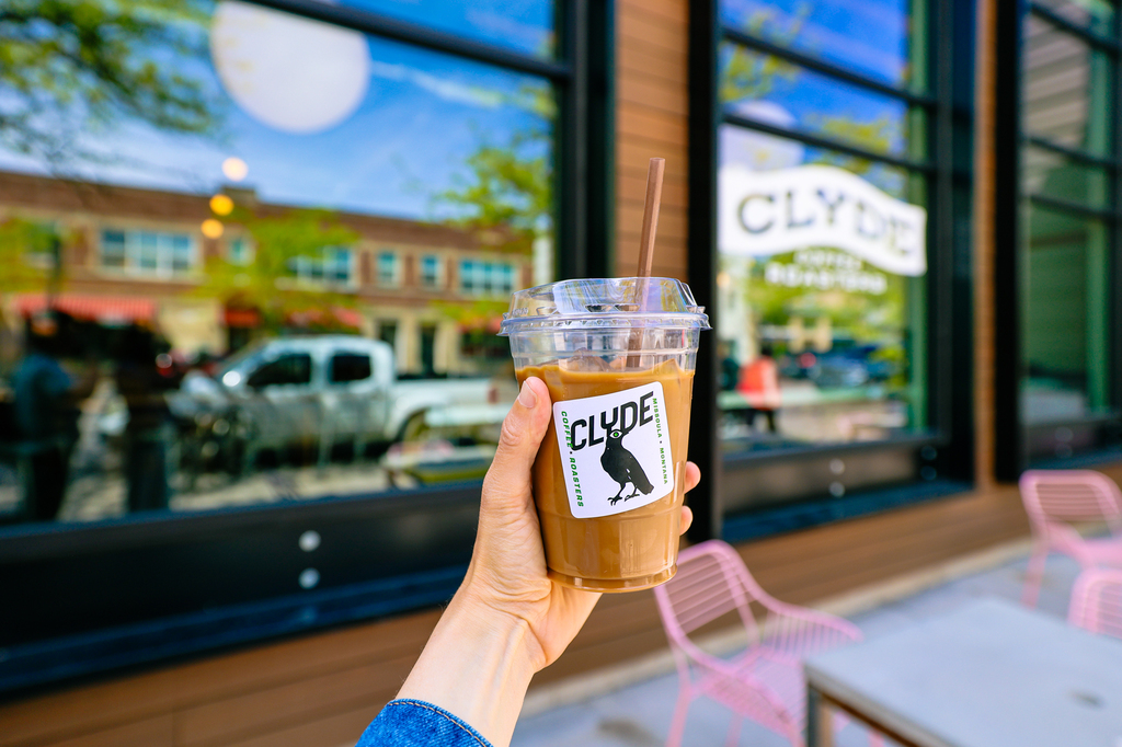 Cold brew from Clyde's coffee in Missoula Montana on the hip strip