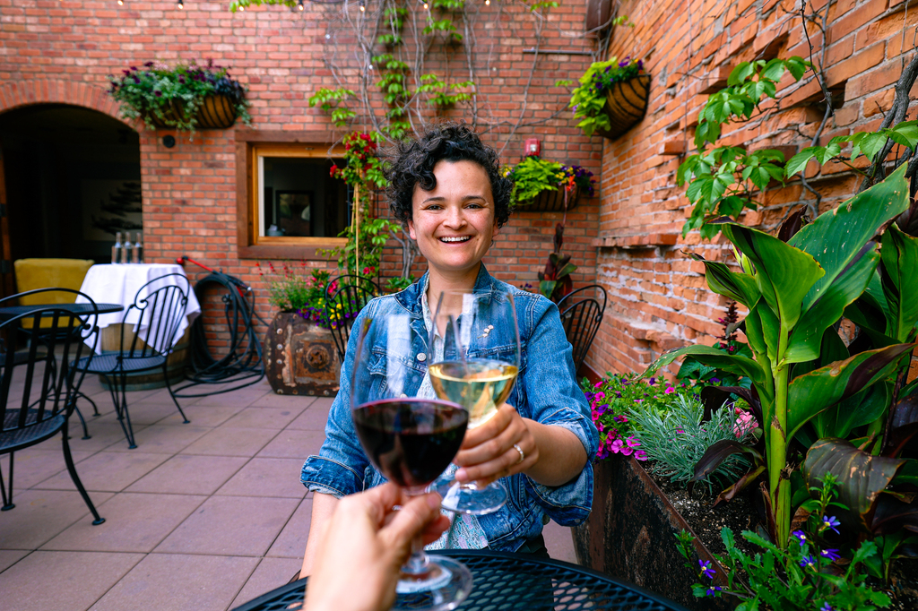 Plonk wine bar in Missoula Montana