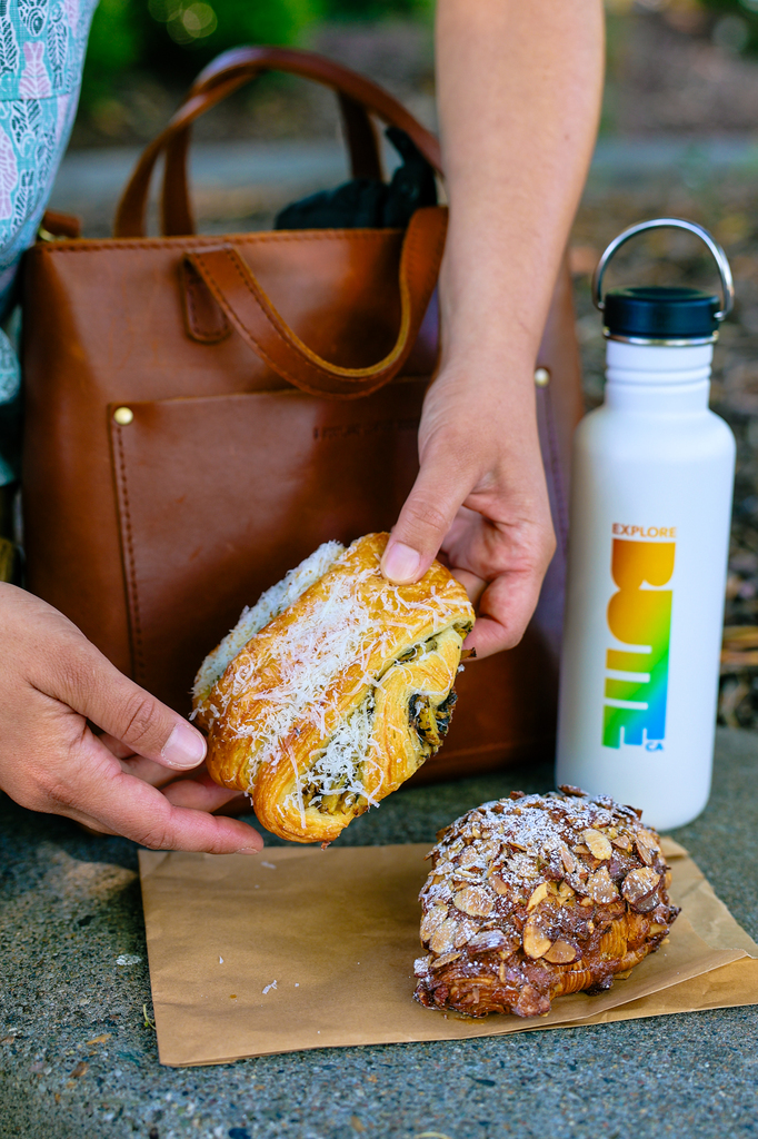Pastries at the Chico certified farmers market in California