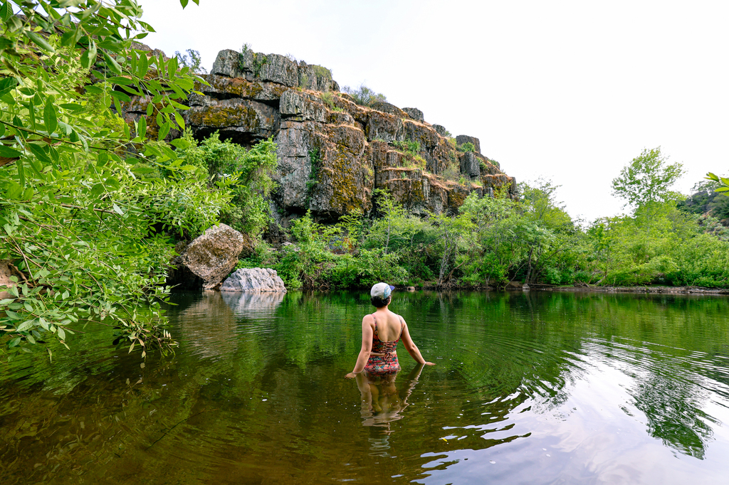 Bidwell park swimming hole chico california