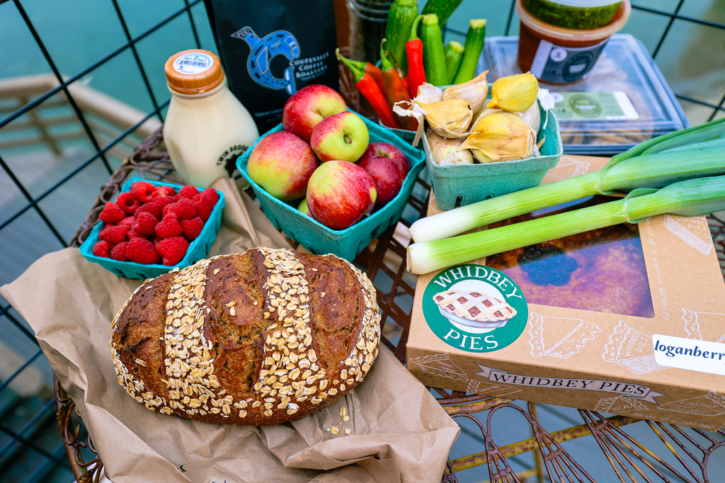 Whidbey Island locally grown food and agri-tourism on the island
