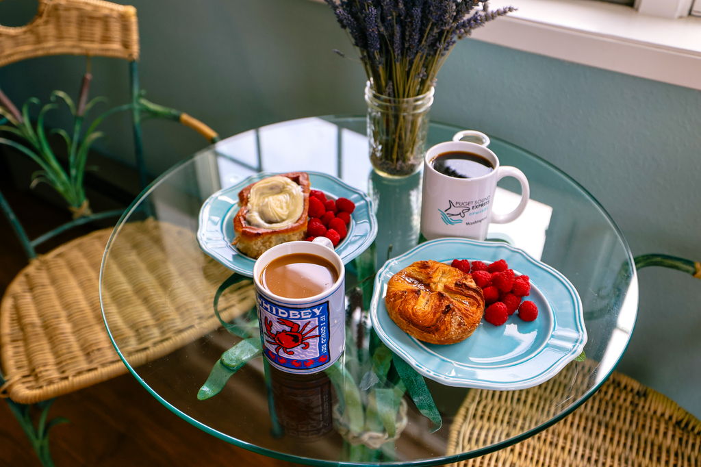 Whidbey Island Coupeville - Pastries from the Little Red Hen Bakery
