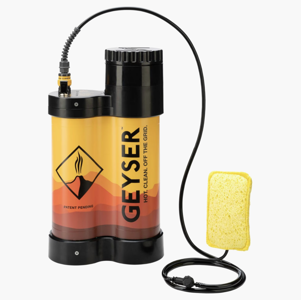 Geyser Systems Portable Shower with Heater