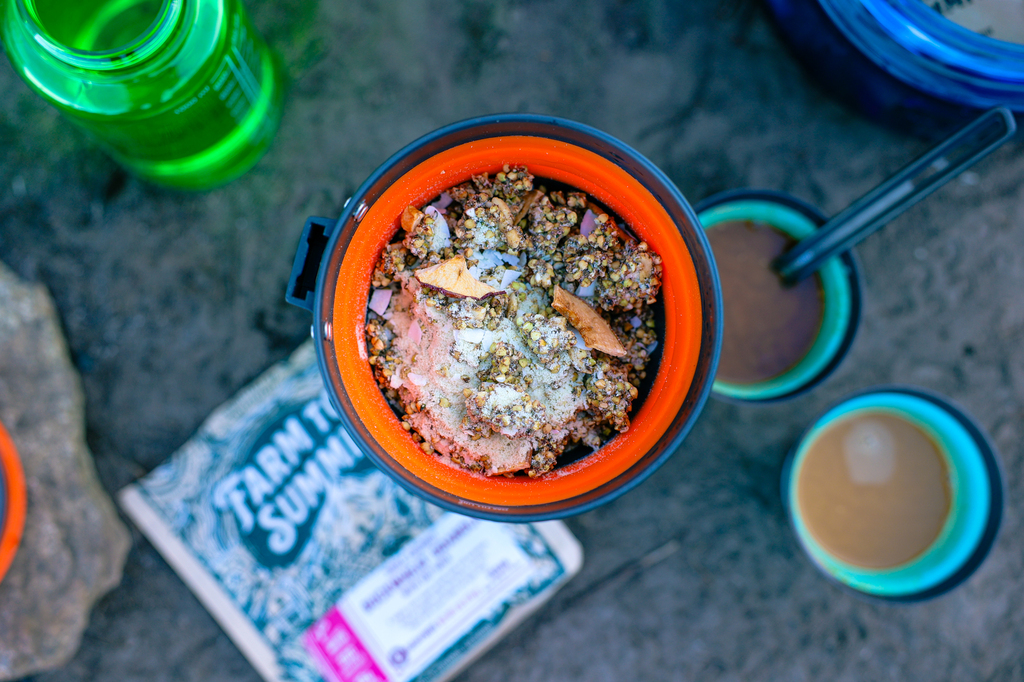 ultralight cooking setup for backpacking