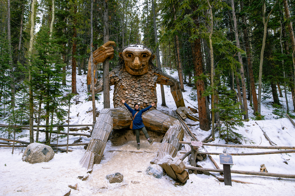 Trool Isak Heartstone created by Danish artist Thomas Dambo