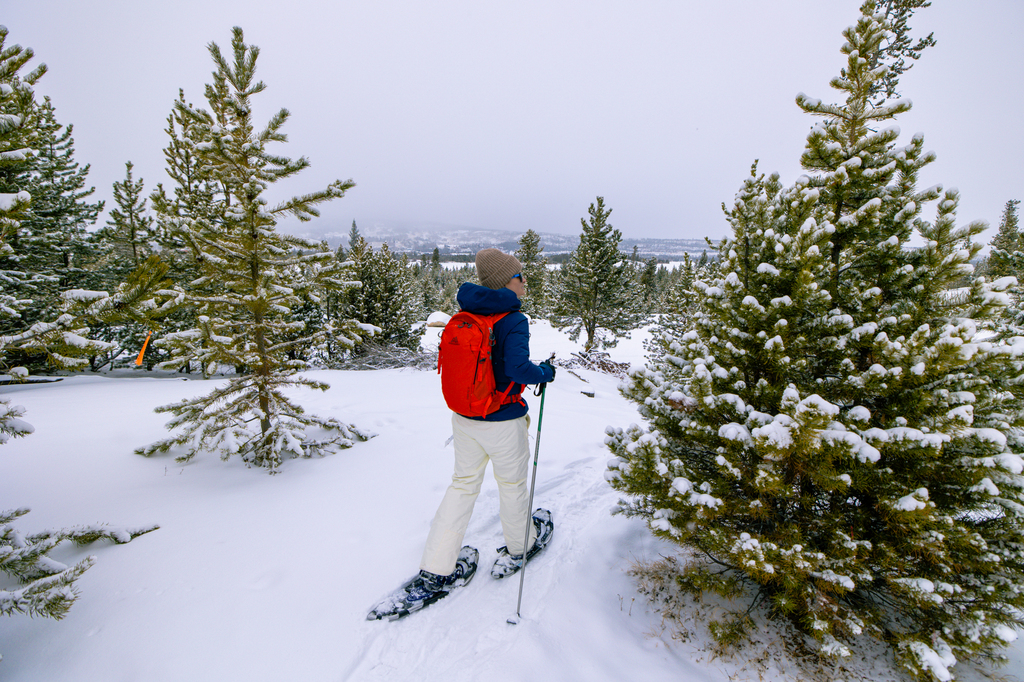 Snowshoeing or XC Skiing at Frisco Nordic Center
