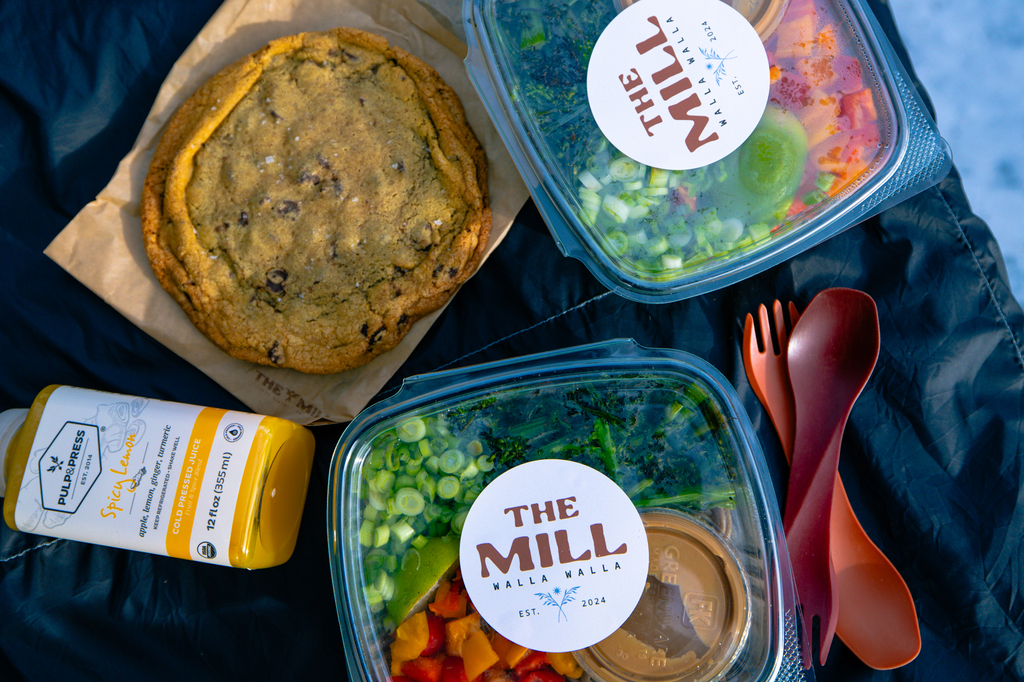Take out lunch from The Mill Walla Walla picnic