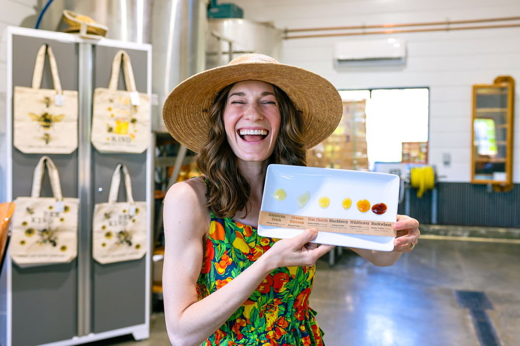 Enjoy a honey flight at Sweet Bee Honey Co

