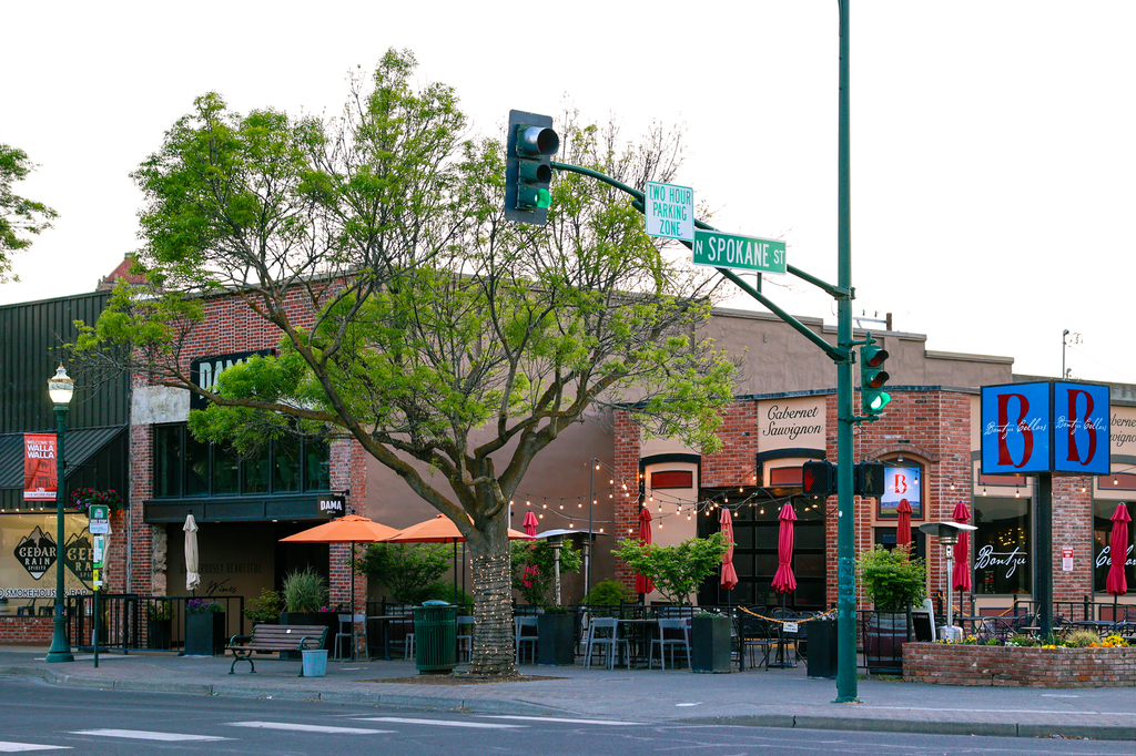 Downtown walla walla washington shops