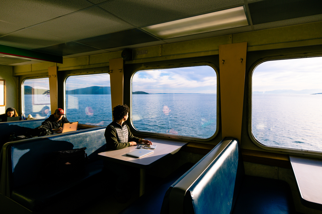 Ferry ride to Orcas Island