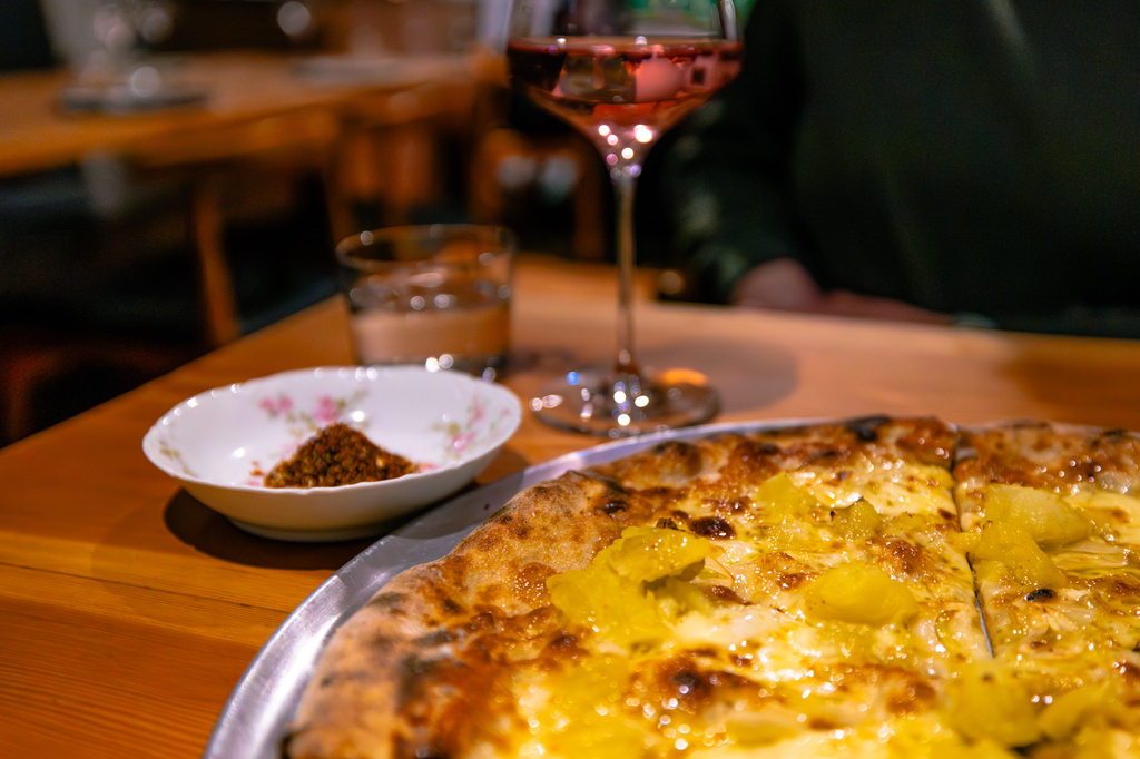 Enjoy dinner at Houlme Orcas Island