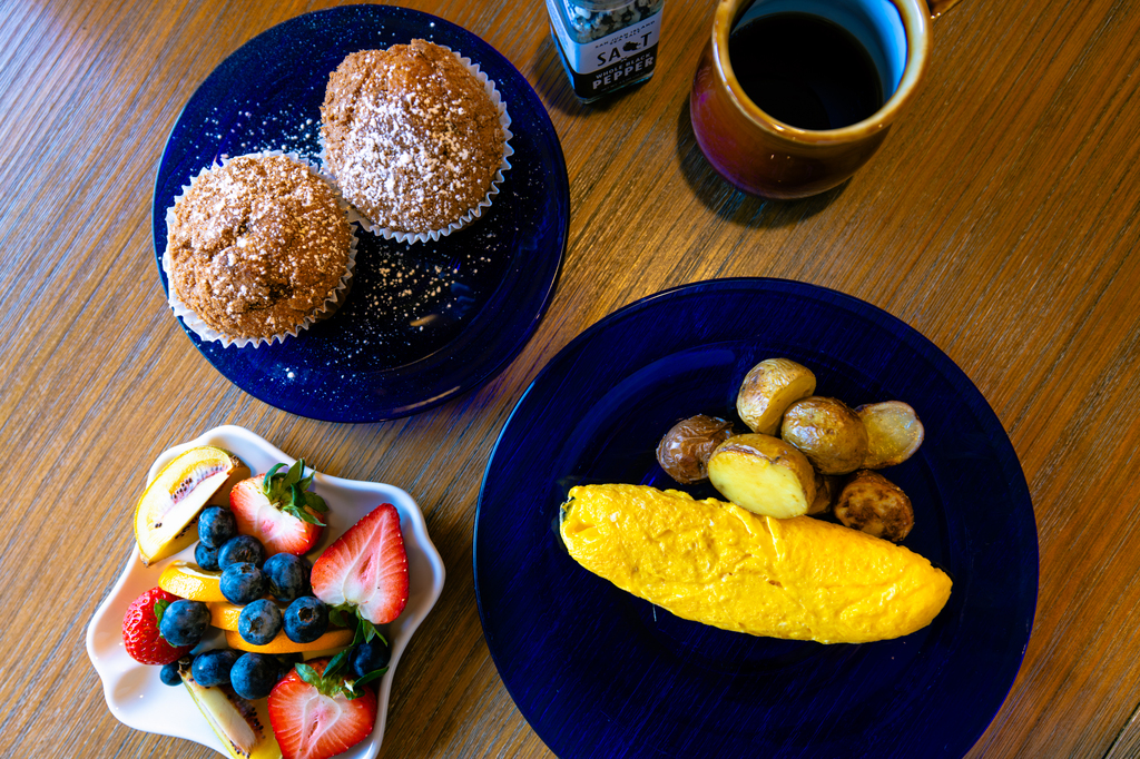 Breakfast at Otter’s Pond B&B Orcas Island