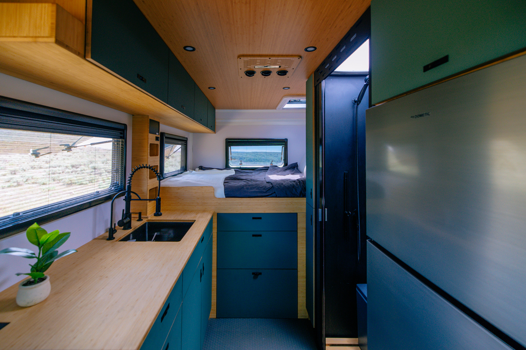 Geotrek Verus off-grid four season RV. Geotrek Verus review. 4 season RV review. Off-grid RV review.
