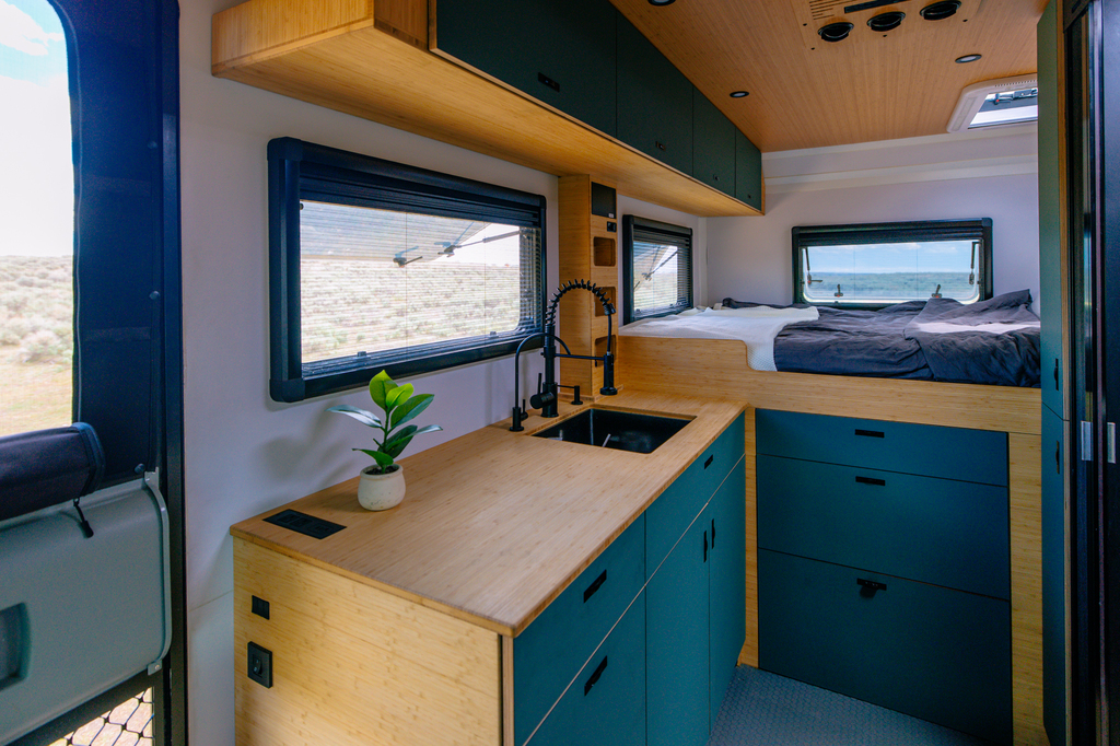 Geotrek Verus off-grid four season RV. Geotrek Verus review. 4 season RV review. Off-grid RV review.