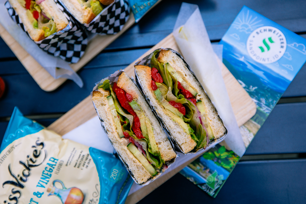 Dining options on the mountain during summer at Schweitzer