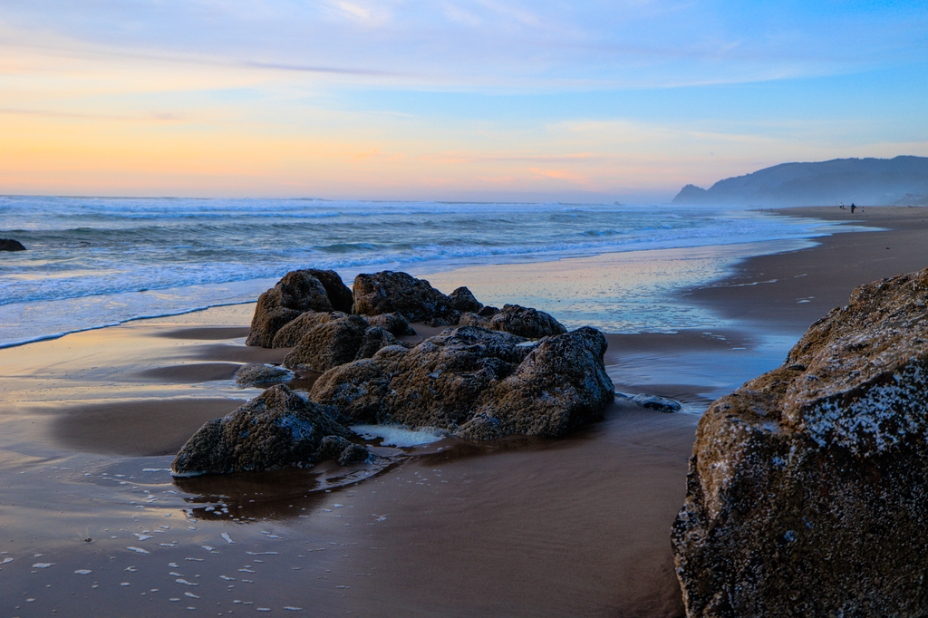 Oregon coast tide pools Lincoln City