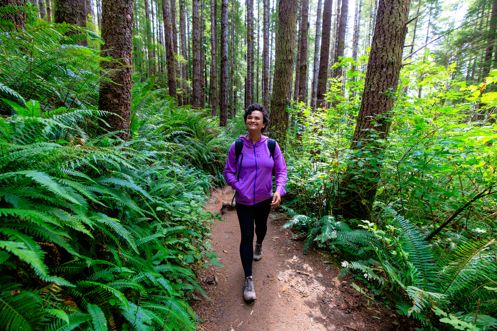Drift creek Falls Lincoln City oregon hike